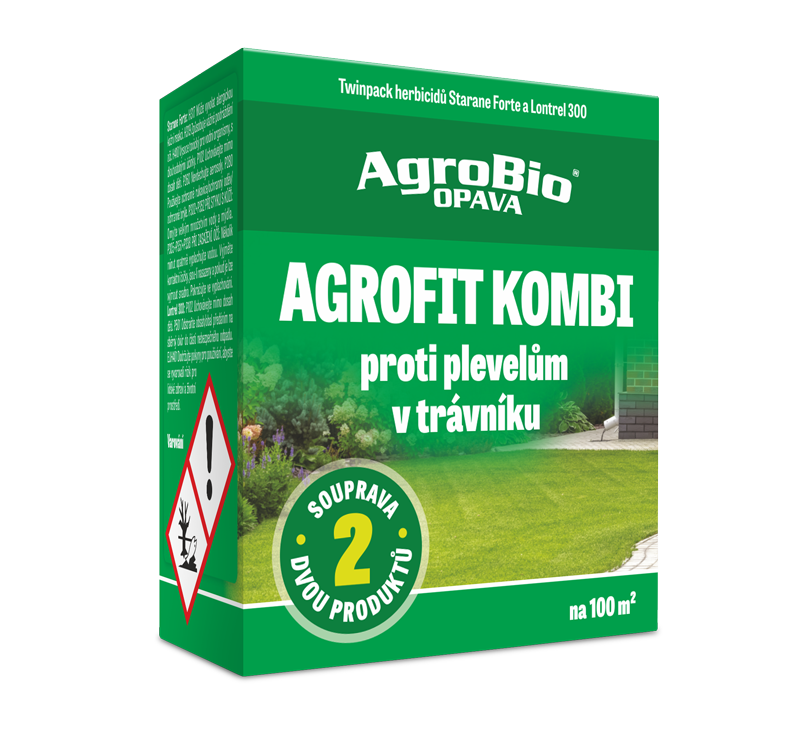 Proti plevelům v trávníků (Agrofit kombi New)
