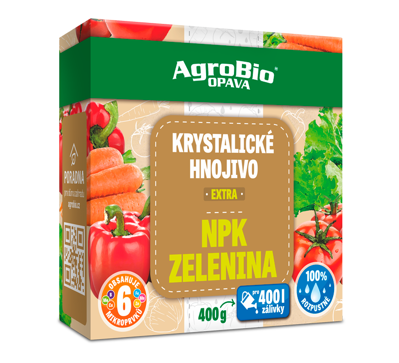 Krystalické hnojivo Extra NPK Zelenina