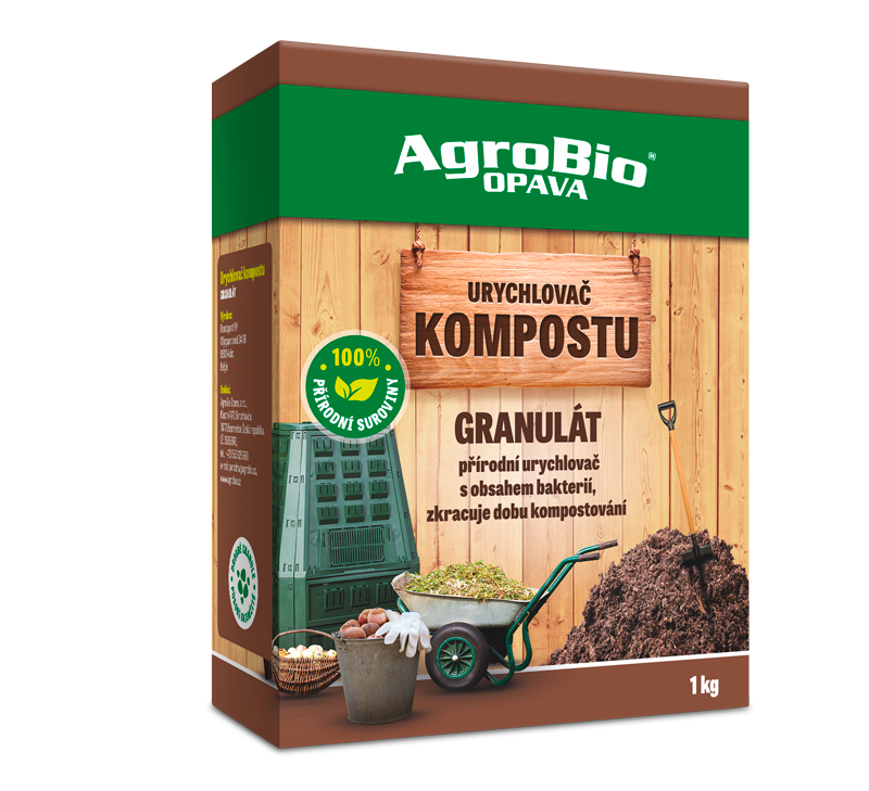 Urychlovač kompostu granulát